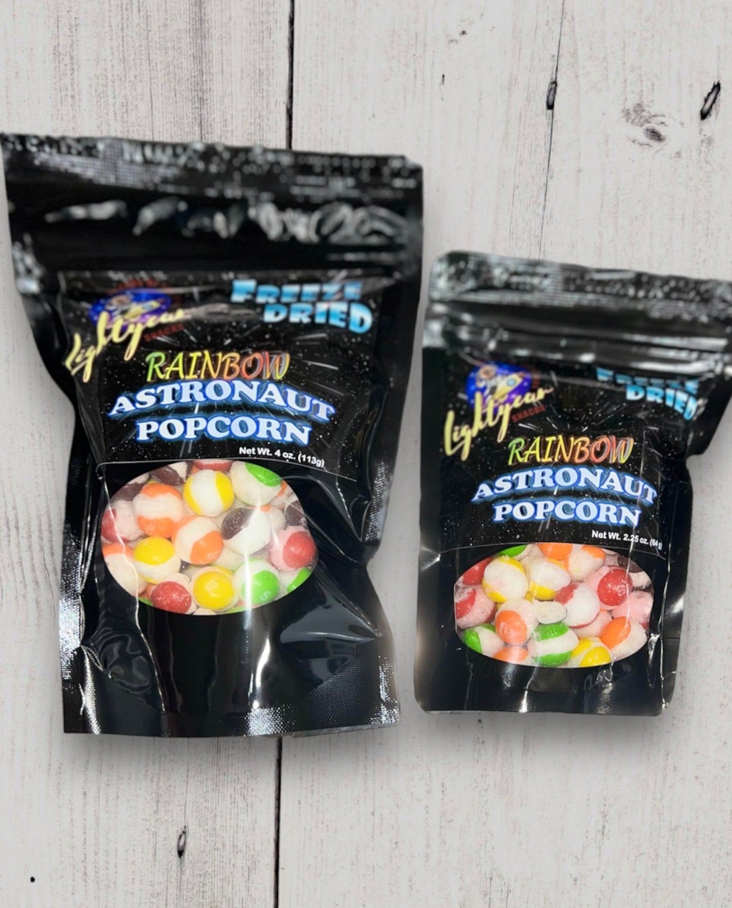 Large and Regular Original Rainbow Astronaut Popcorn