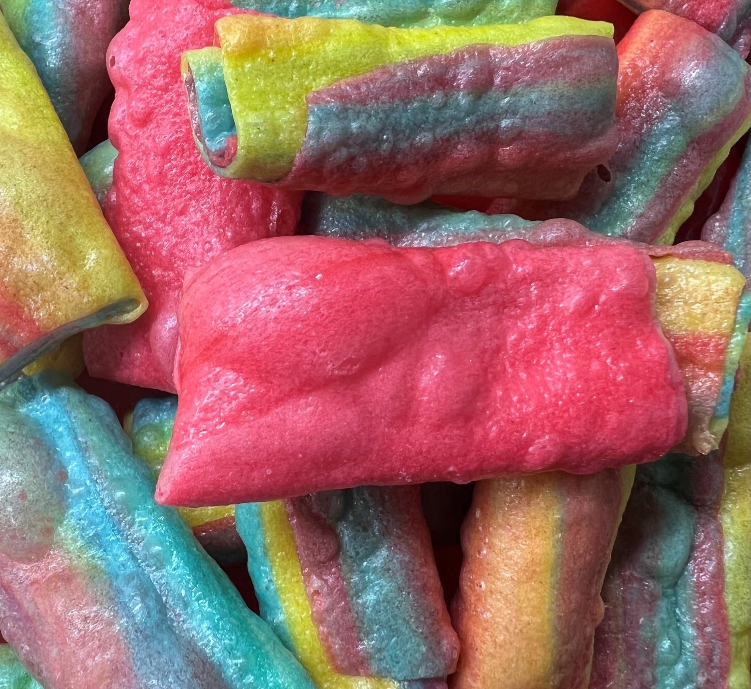 Fruity Martian Logs (Freeze Dried Fruit Leathers)