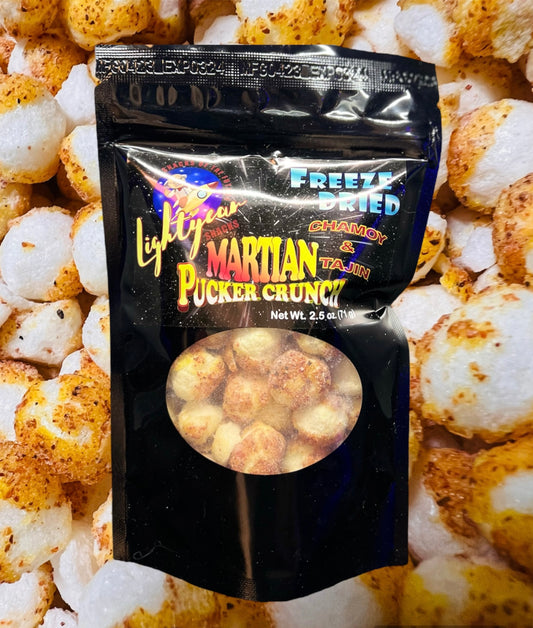 Martian Pucker Crunch - Spiced (Freeze Dried Lemon Drop Candies)