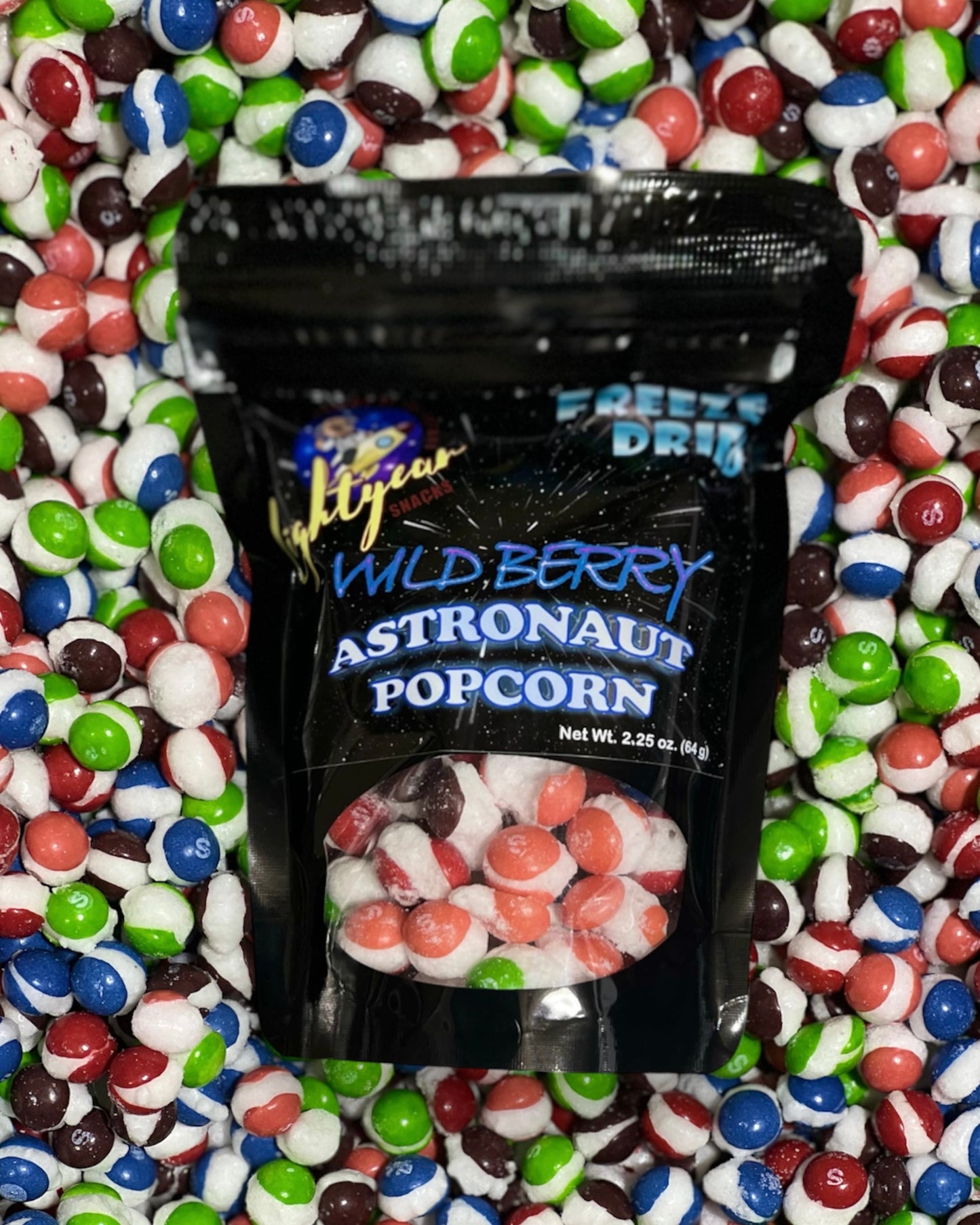 Regular Size Wildberry Astronaut Popcorn