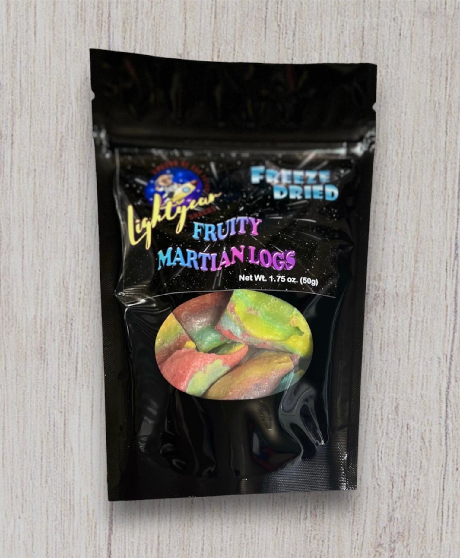 Fruity Martian Logs (Freeze Dried Fruit Leathers)
